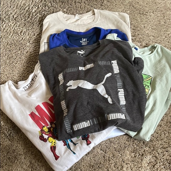 Bundle of 6 men’s shirts, puma  marvel divided /george - Picture 1 of 7